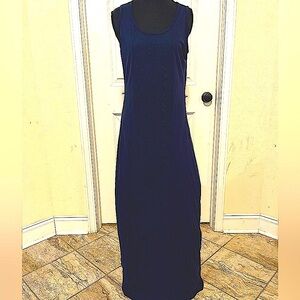 Tommy Hilfiger Blue Halter Sheath Maxi Dress / SP